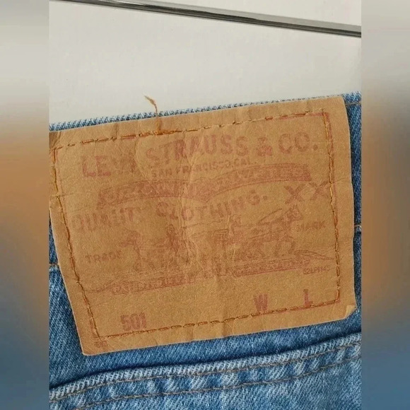 Vintage 501 high waisted tapered jeans - Picture 10 of 15